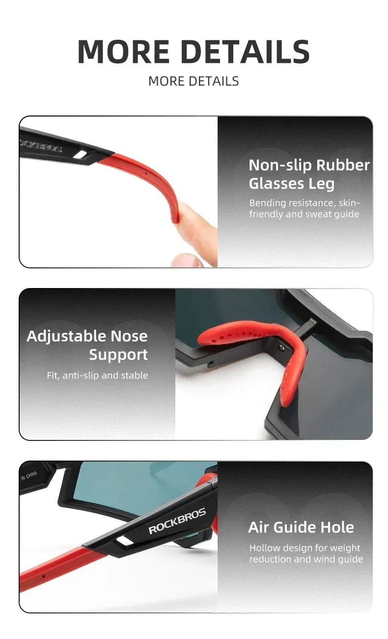 ROCKBROS Photochromic Cycling Glasses