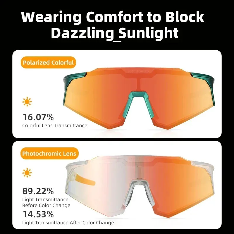 ROCKBROS Photochromic Cycling Glasses